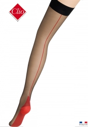 Stockings Clio Bas Couture 10 D Rouge (ref. 684)